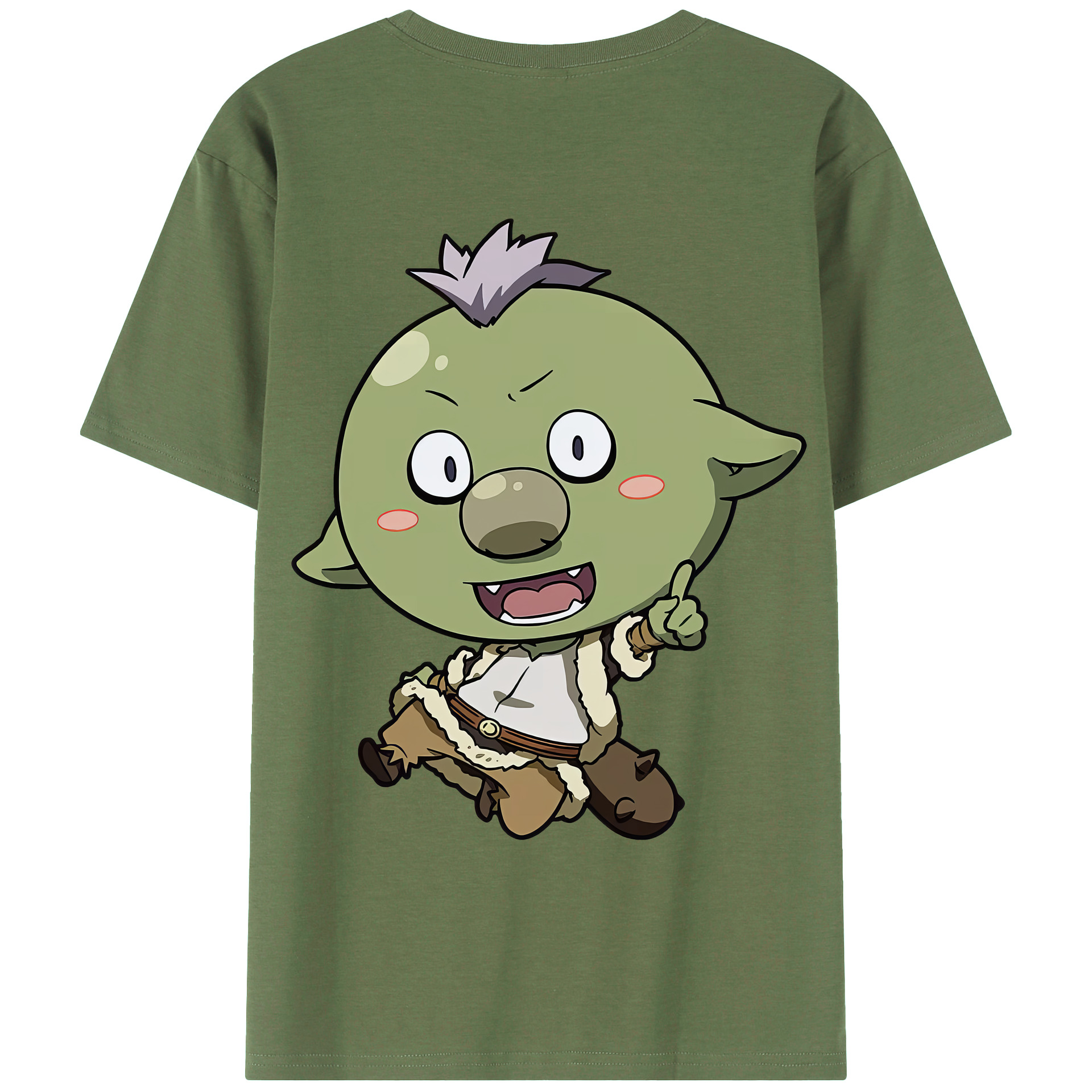 （画像用） 転スラ Regarding Reincarnated to Slime 綿100％ メンズ半袖Tシャツ（バックプリント） 通気性